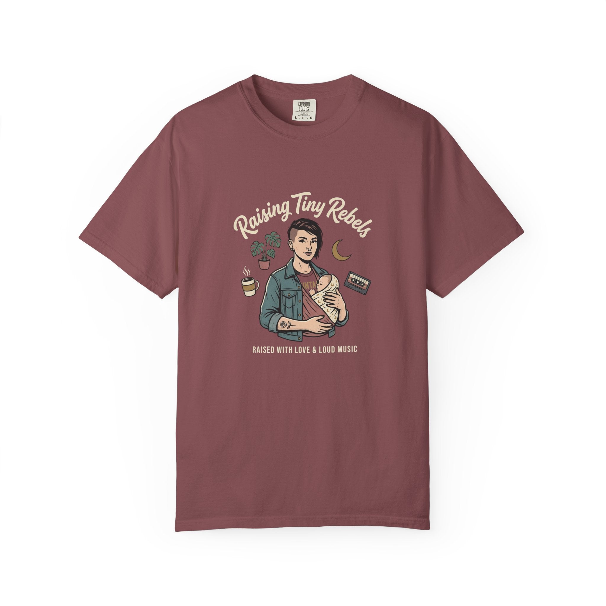 Raising Tiny Rebels T-shirt | Mom