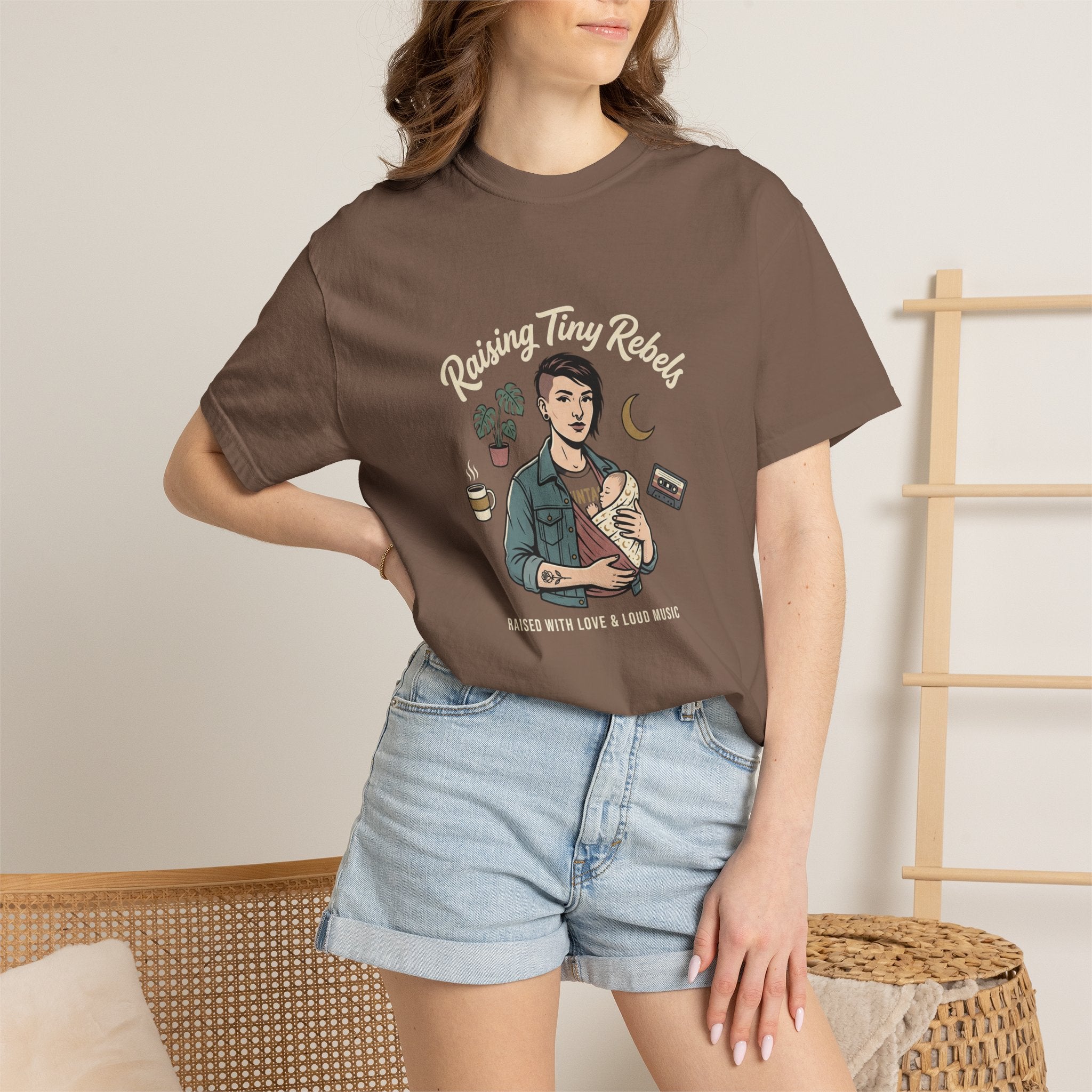Raising Tiny Rebels T-shirt | Mom