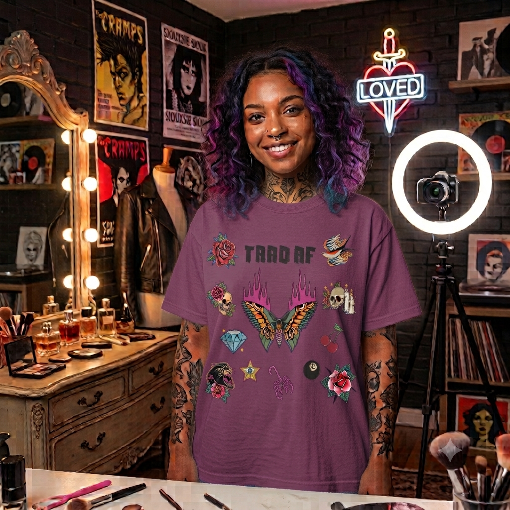 Traditional Tattoo Flash T-shirt | Trad AF