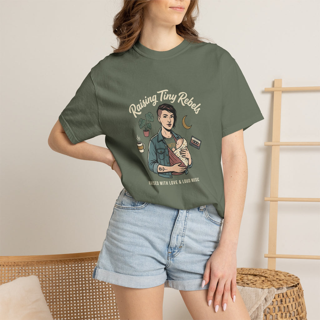 Raising Tiny Rebels T-shirt | Mom