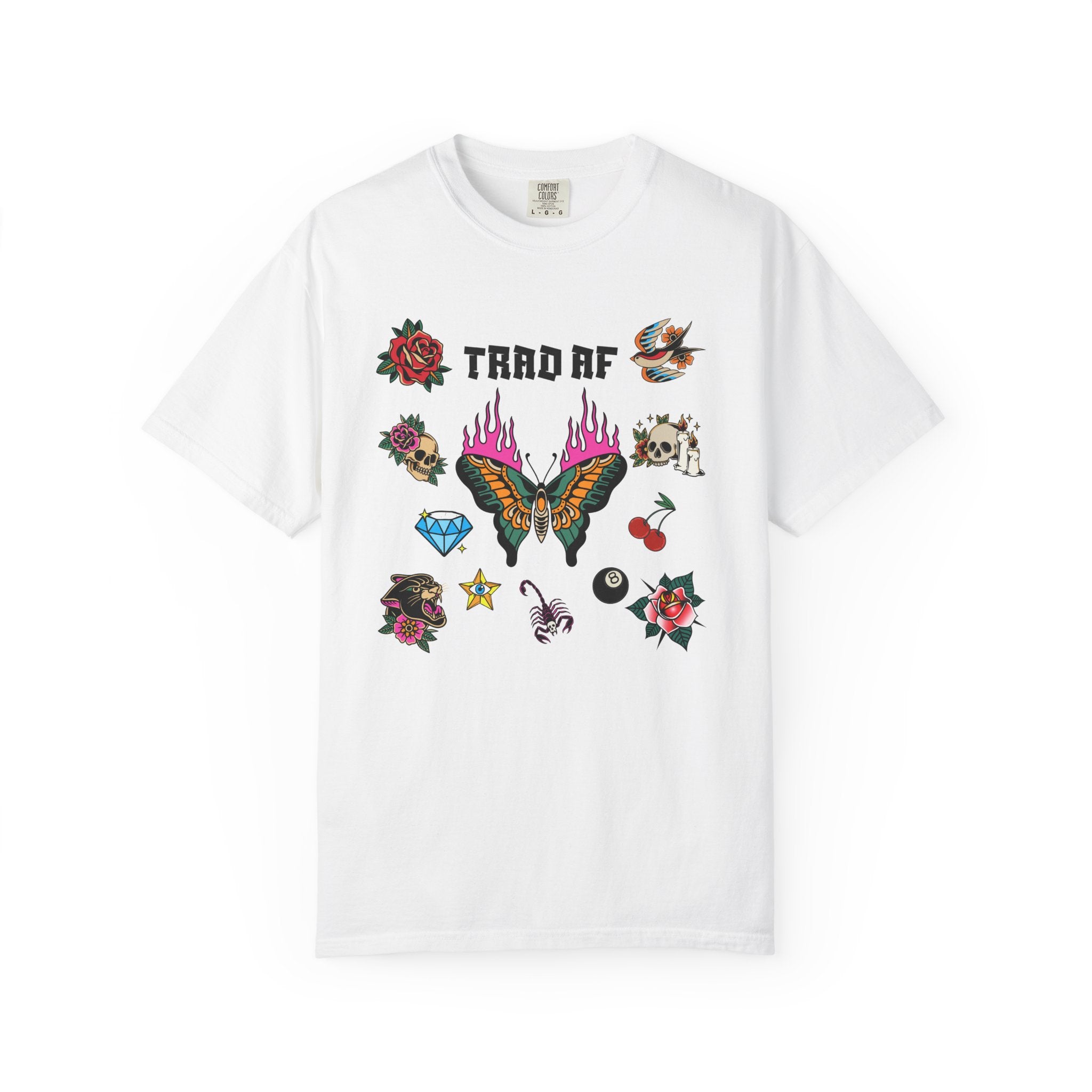 Traditional Tattoo Flash T-shirt | Trad AF
