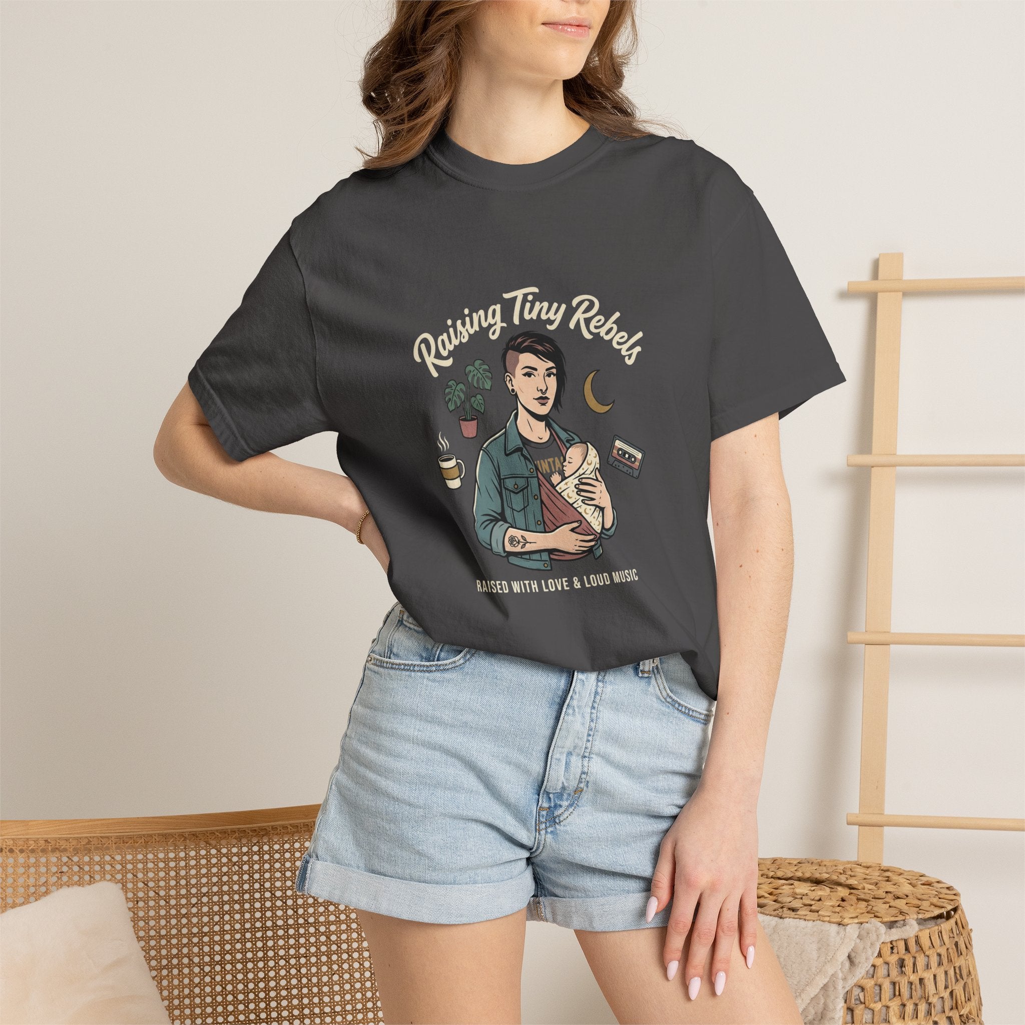 Raising Tiny Rebels T-shirt | Mom